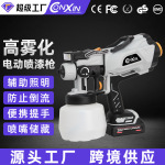 makita牧田气动电动喷漆枪油漆喷枪工具乳胶漆锂电喷枪跨境LED灯