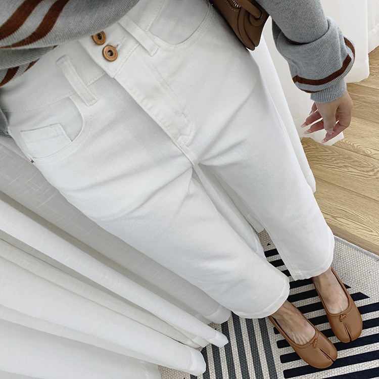 68包邮特价不退换   S21 牛仔裤春秋宽松烟管裤九分裤