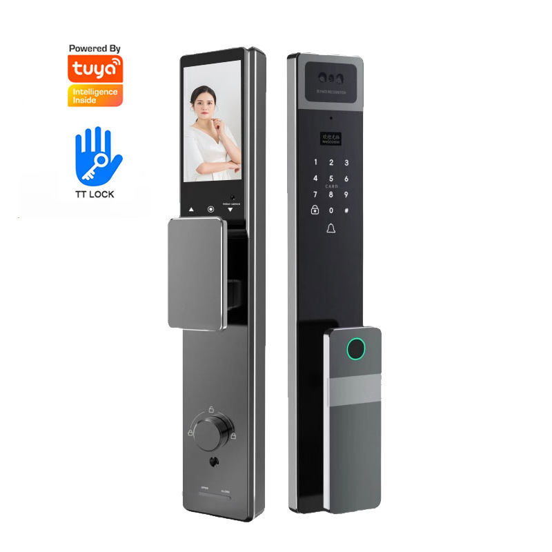 얼굴인식 + 지문 + 키 + 비밀번호 + 카드 스와이프 + 원격 앱