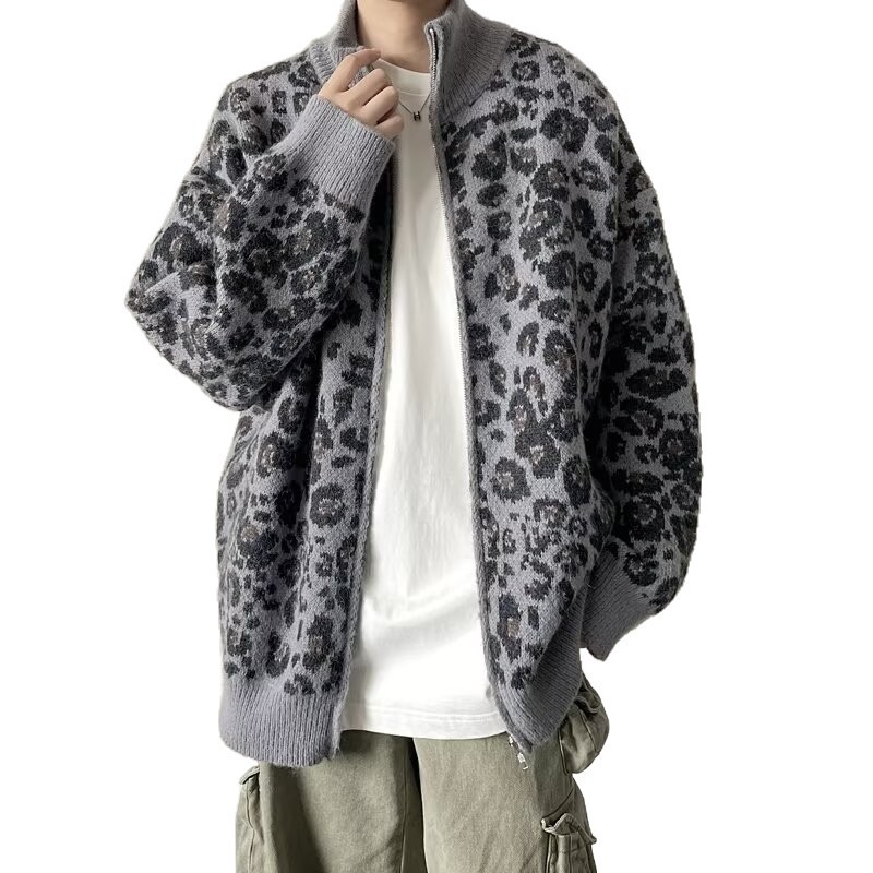 Explosiones transfronterizas de tamaño grande europeo polo camiseta con solapa a rayas suéter de punto hombre viejo suéter de viento fábrica al por mayor