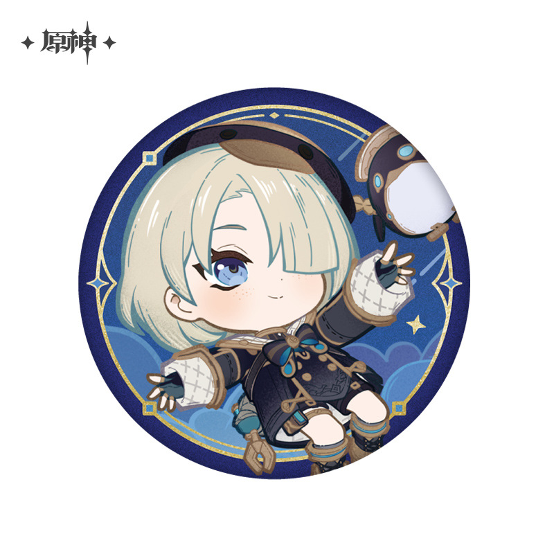 正規版ミハ遊原神バッジバーアクリルペンダント立牌パイルバッジウェンディ鐘離バッジ