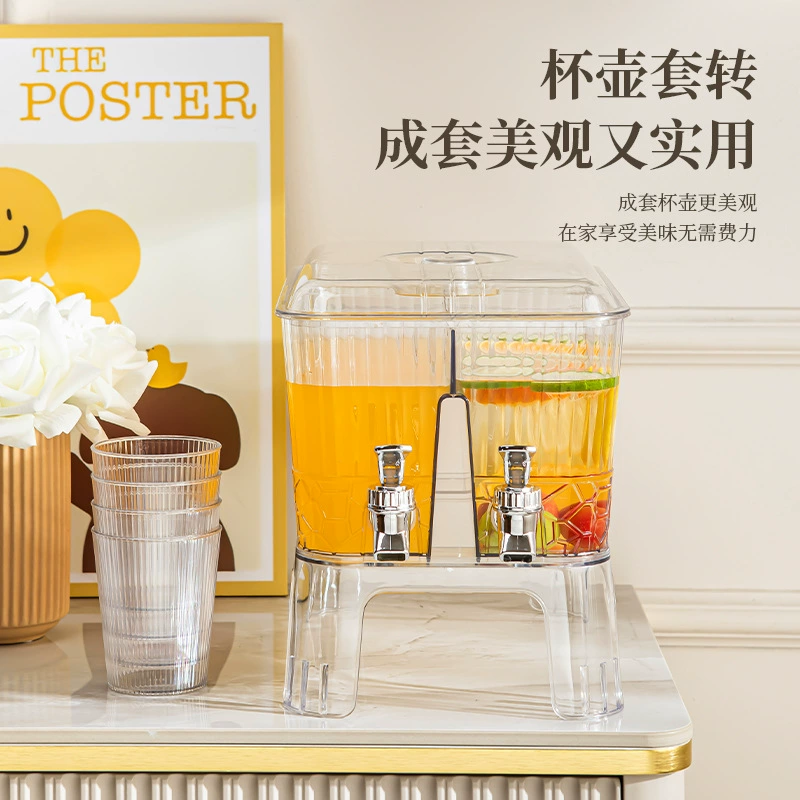 Холодильник, чайник, кран для холодной воды, большая емкость, бытовой напиток, ведро для разливного пива, ящик для хранения фруктового сока и еды