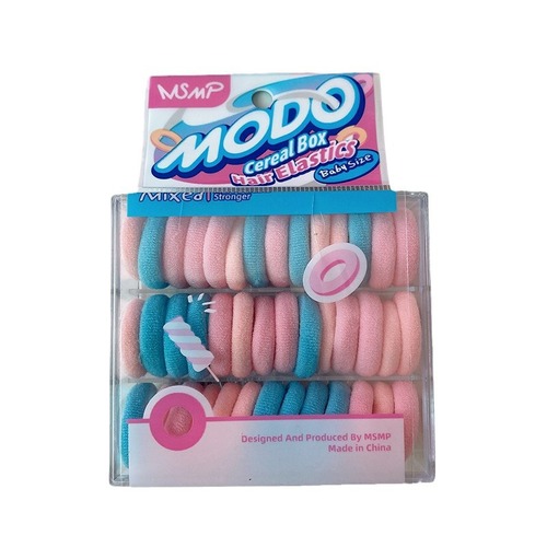 40 boxes of basic Macron color small children's finger hair ties towel rings versatile girls' hair accessories and headwear
