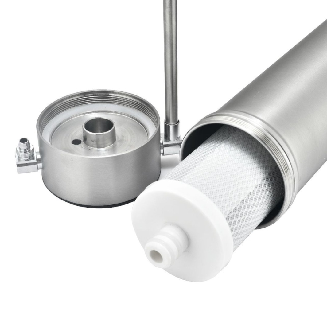 Nuevo acero inoxidable de escritorio Tianqin purificador de agua doméstico de agua de beber directa cocina de gran flujo delantero purificador de agua