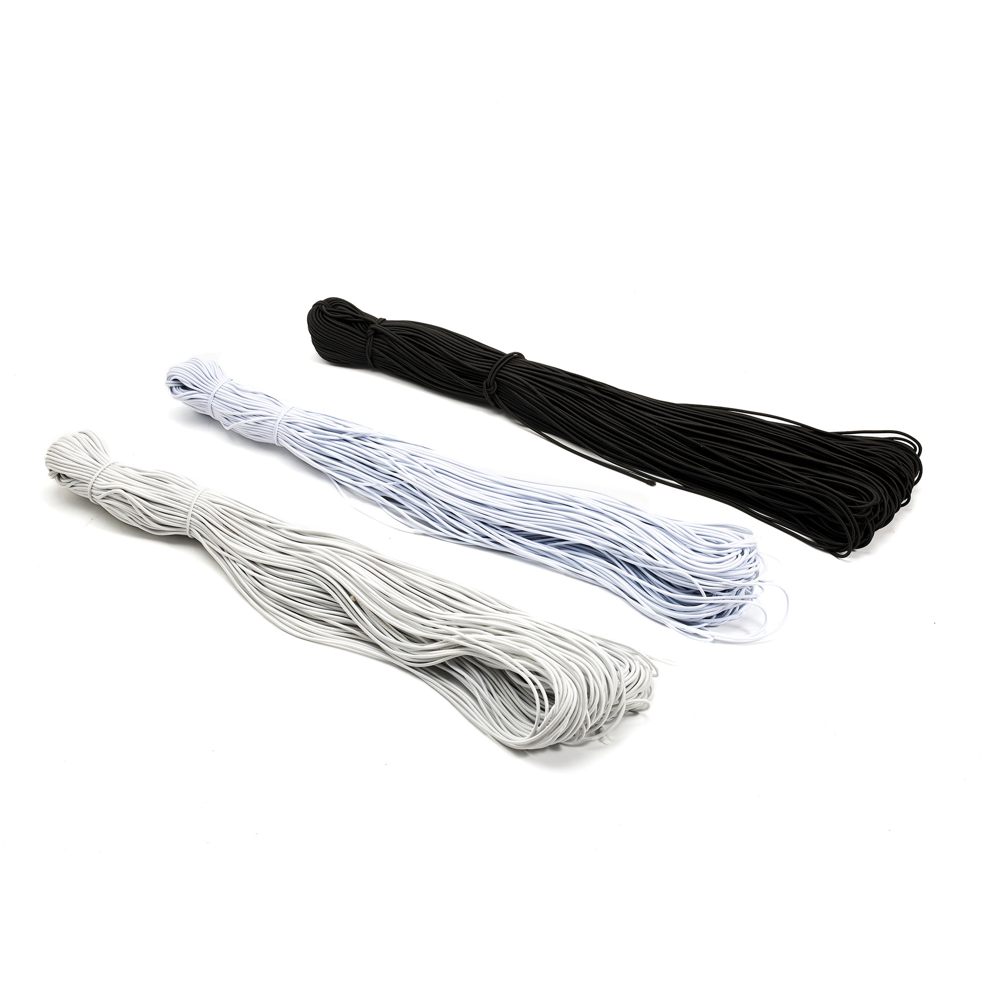 Cordón Elástico Redondo 2.5mm de Látex y Caucho, Alta Elasticidad, para Accesorios de Ropa image 7