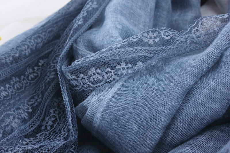 Women's Elegant Solid Color Cotton Scarf display picture 4