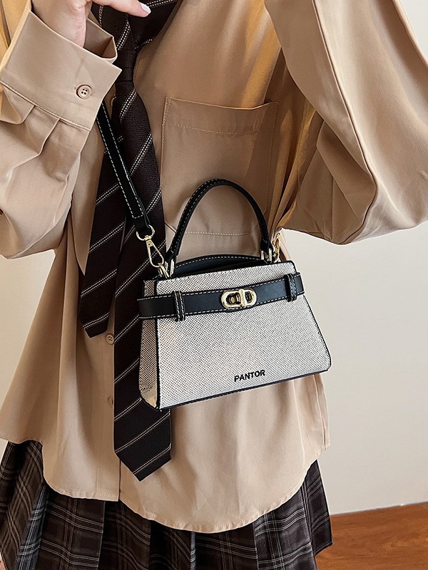 Bolso, bolso de mochila, nuevo tipo de lino transfronterizo, bolso de mano, sensación de alto nivel coreano, bolso de mochila universal.