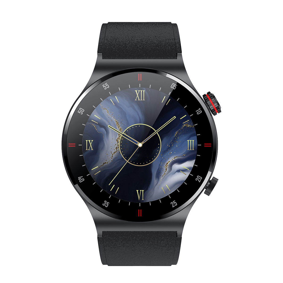 Nueva QW33 reloj inteligente ritmo cardíaco presión arterial oxígeno música control foto paso conteo Bluetooth llamada reloj inteligente