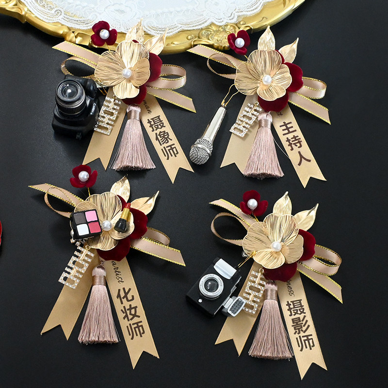 Four Diamonds Boutonnieres for Makeup Artists, Photographers, Wedding Staff, Wedding Brooches, Small Surprise Gifts Four Diamonds Boutonnieres for Makeup Artists, Photographers, Wedding Staff, Wedding Brooches, Small Surprise Gifts