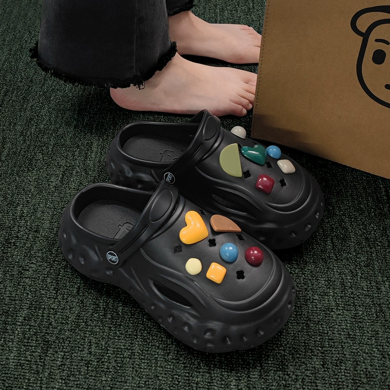 Mesh slide, high trend slippers, (Physicals), internet celebrity