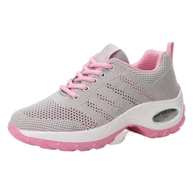 Zapatos de mujer, zapatos mecedoras, zapatos casuales de verano 2025, zapatos deportivos de suela gruesa para estudiantes coreanos, zapatos con colchón de aire para mujeres