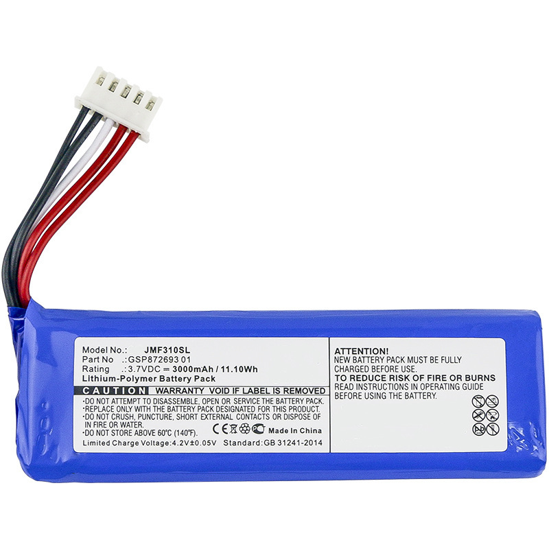 Suitable for Jbl Flip 4 Music Kaleidoscope 4 Gsp872693 01 Bluetooth Audio Battery Factory Direct Supply
