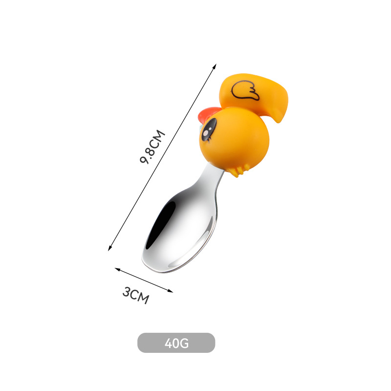 작은 노란 오리★-싱글 스푼