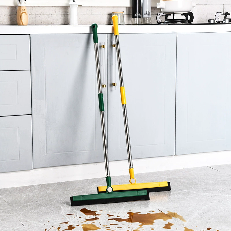 Бытовой скребок для мытья стекол, волшебная щетка для пола в ванной, выдвижная швабра для пола в гостиной.