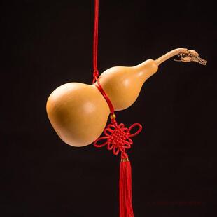 Gourd wholesale text play really large, medium and small pendant living room door handle wooden Hu Lu ornaments with faucet craft wholesale