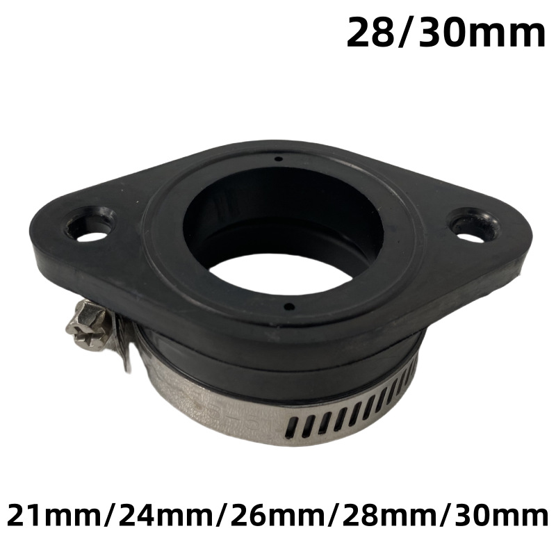 Motuoche PWK28 34mm Intake Manifold Carburetor Interface KOSO OKO Motorcycle Parts (Auto Parts and Accessories) - 2830mm