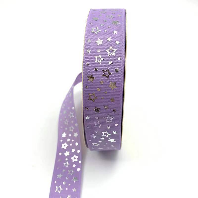 Estrella de plata caliente hilo de cinta bandeja de barra hecha a mano cinta DIY dorado impresión cinta caja de regalo embalaje en stock