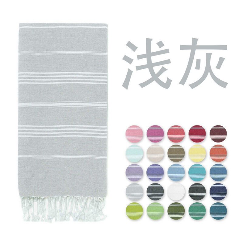 터키 스트립 - 밝은 회색