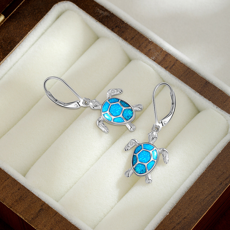 Pendientes de plata de ley 925 de venta caliente transfronteriza europea y americana