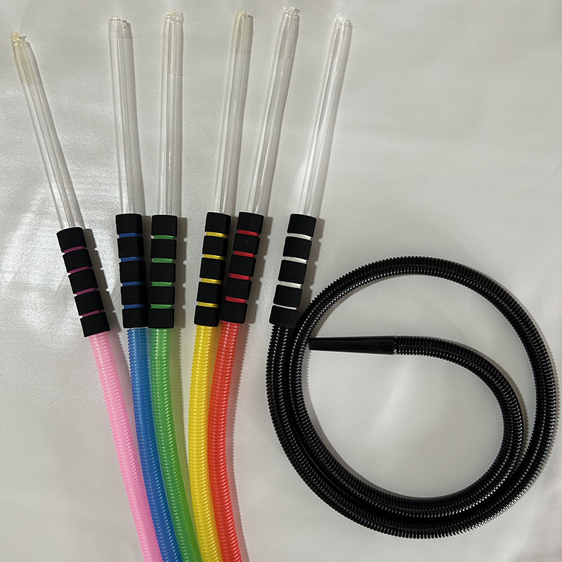 Foreign Trade Plastic Cigarette Holder 1.8m Single Color Cotton Cover Bar Hookah Pipe Large Alloy Long Handle Foam Hookah Pipe Foreign Trade Plastic Cigarette Holder 1.8m Single Color Cotton Cover Bar Hookah Pipe Large Alloy Long Handle Foam Hookah Pipe