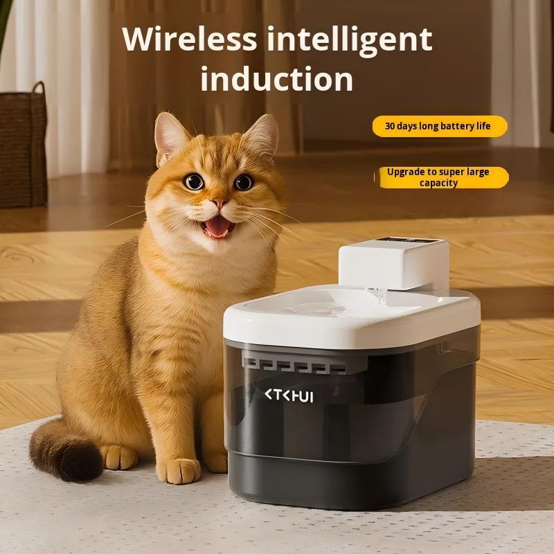 猫用給水器、スマートペット自動センサー、電源不要の給水器、静音移動式給水器、犬工場|undefined