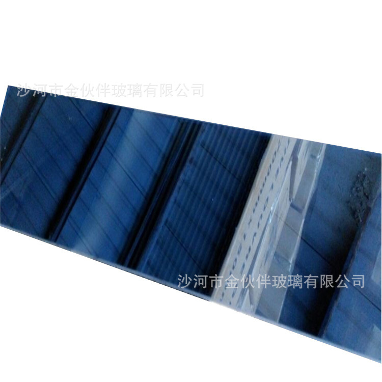 深蓝/宝石蓝镀膜4.6MM 幕墙 办公建筑批发