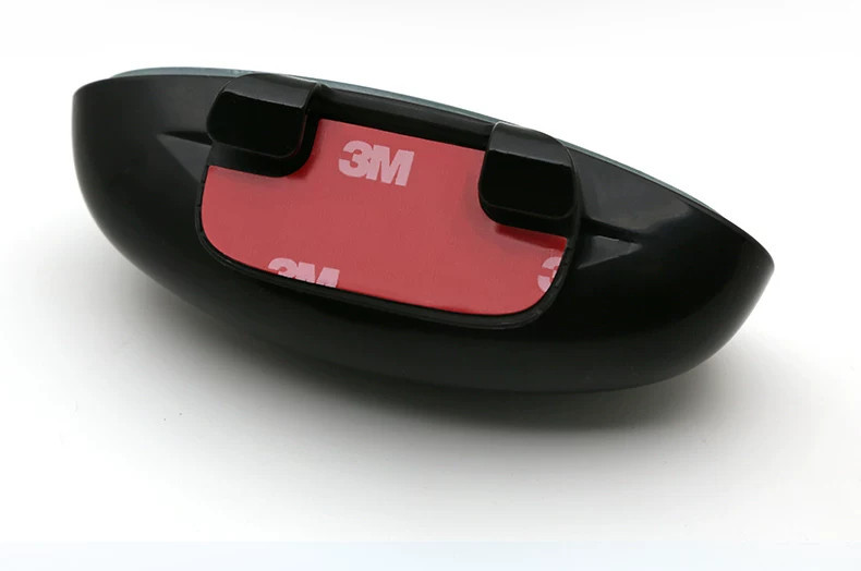 New model car rearview mirror clip-on small round mirror with adjustable angle, wide field of view blind spot mirror for beginners