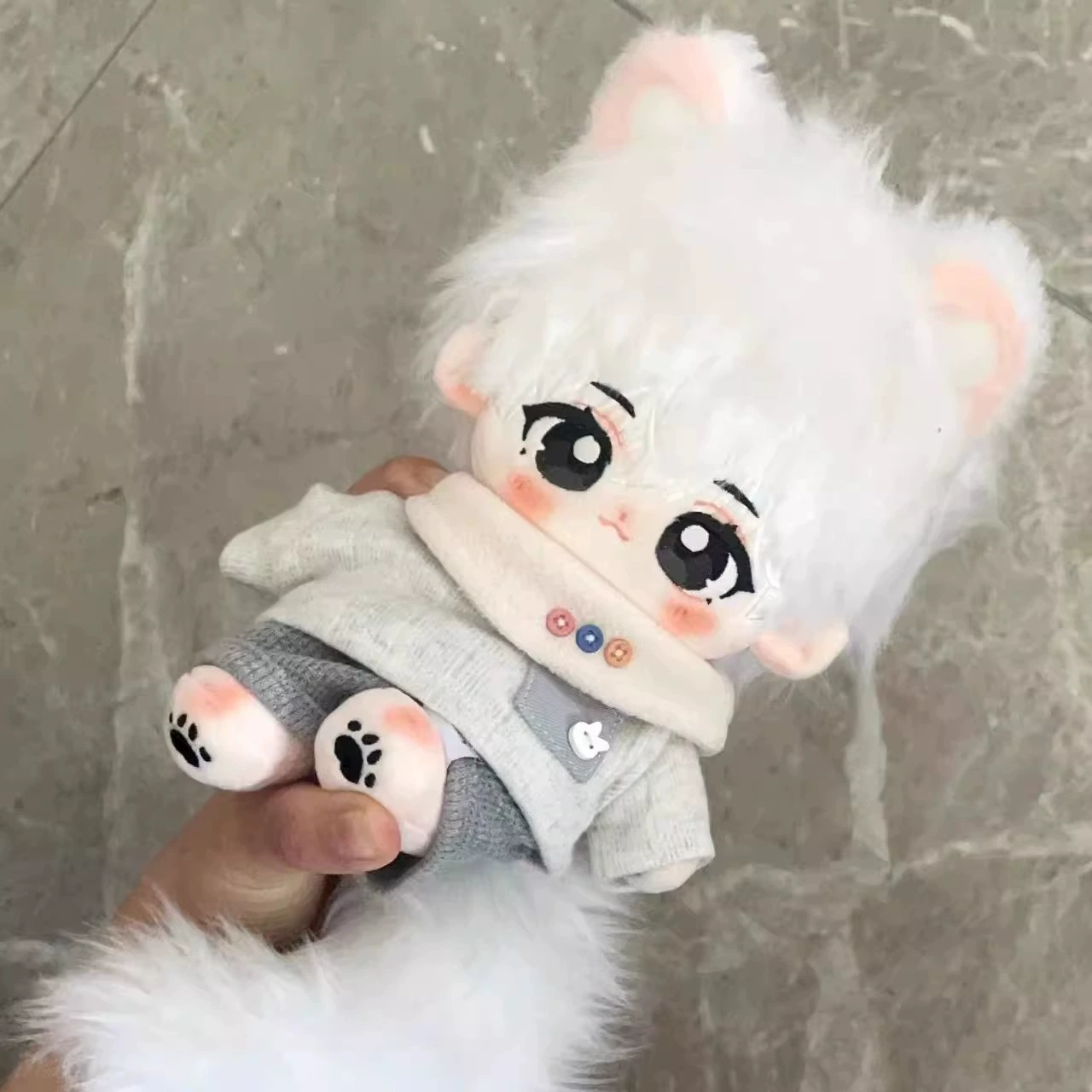 Хлопковая милая кукла, 20 см, подарок на день рождения