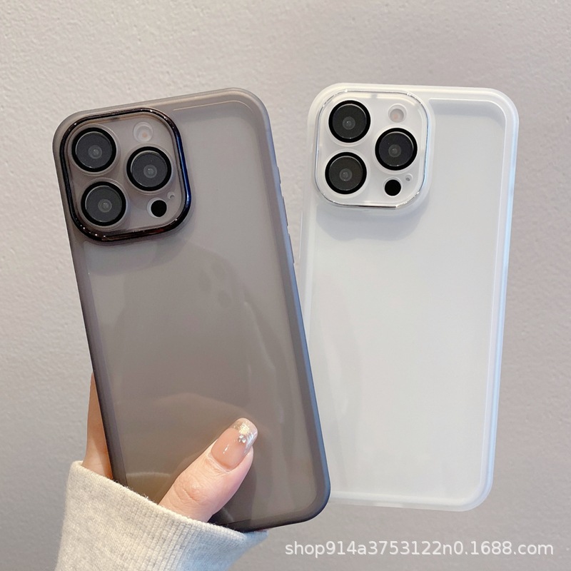 Suitable for Apple 15Promax Charming Eye Mobile Phone Case Iphone16/13/17 Electroplating Comes with Glass Lens Film Soft