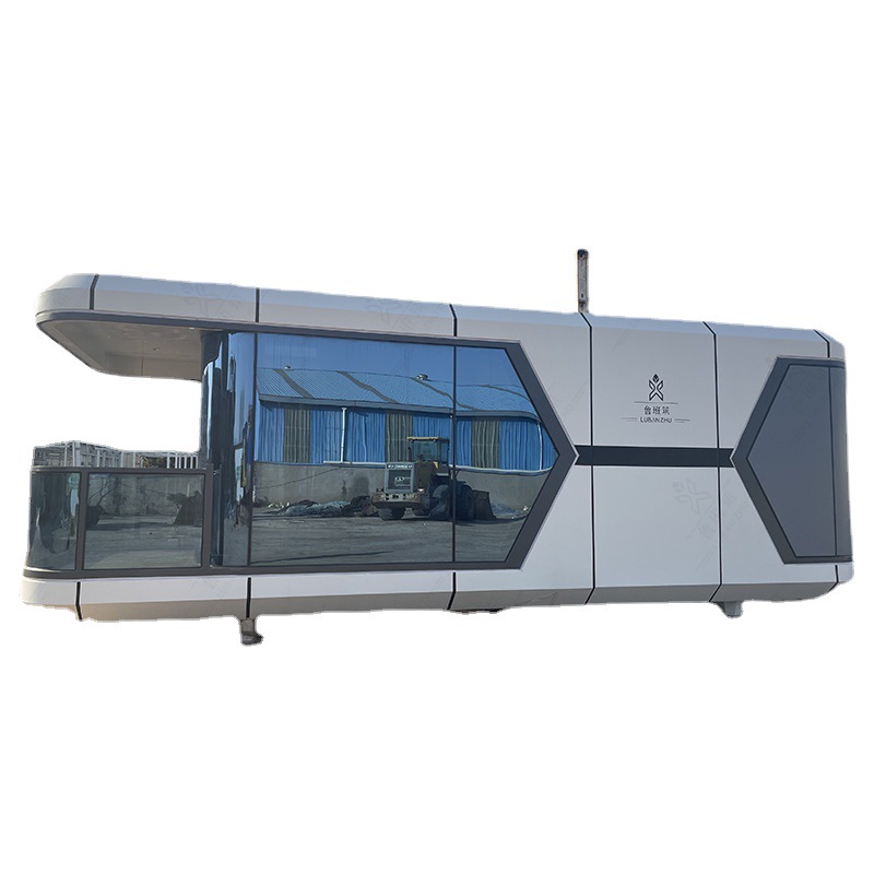 Espacio habitable cápsula volver a trabajar y volver a la producción de estructura de acero montado casa de turismo escénico spot desarrollo celebridad de Internet Reloj-En B & B