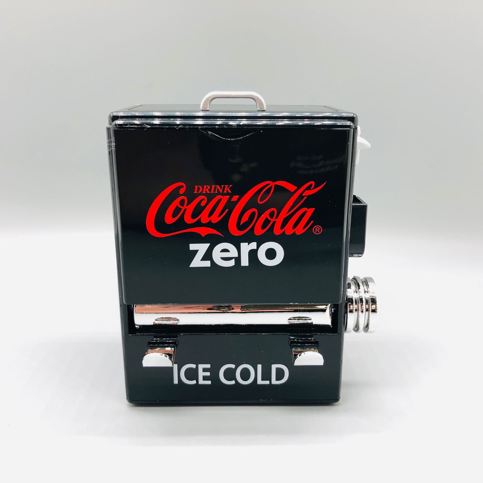 Creativo americano retro cola palillo de dientes caja automática máquina expendedora forma presionando palillo titular caja de almacenamiento caja palillo de dientes