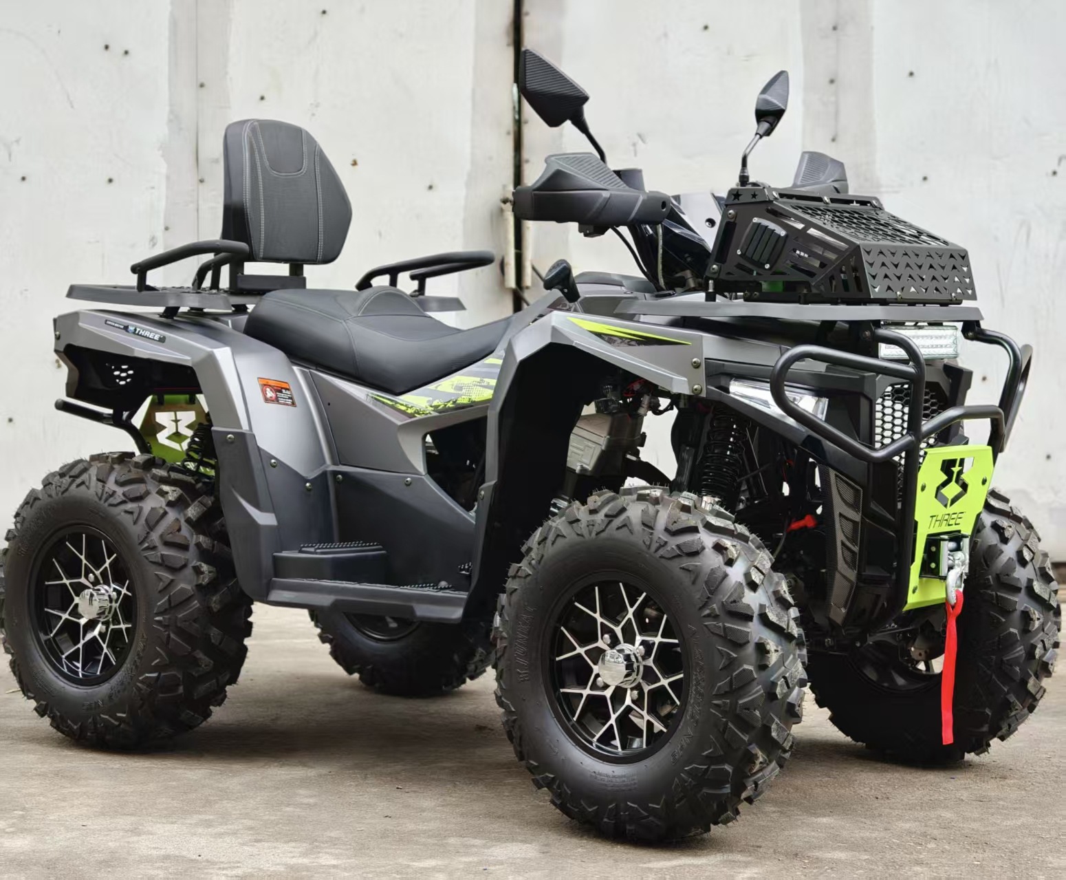 All-Terrain Vehicle Atv Universal Backrest Kart Rear Seat Cushion Wear-Resistant Waterproof Leather Cushion Accessories