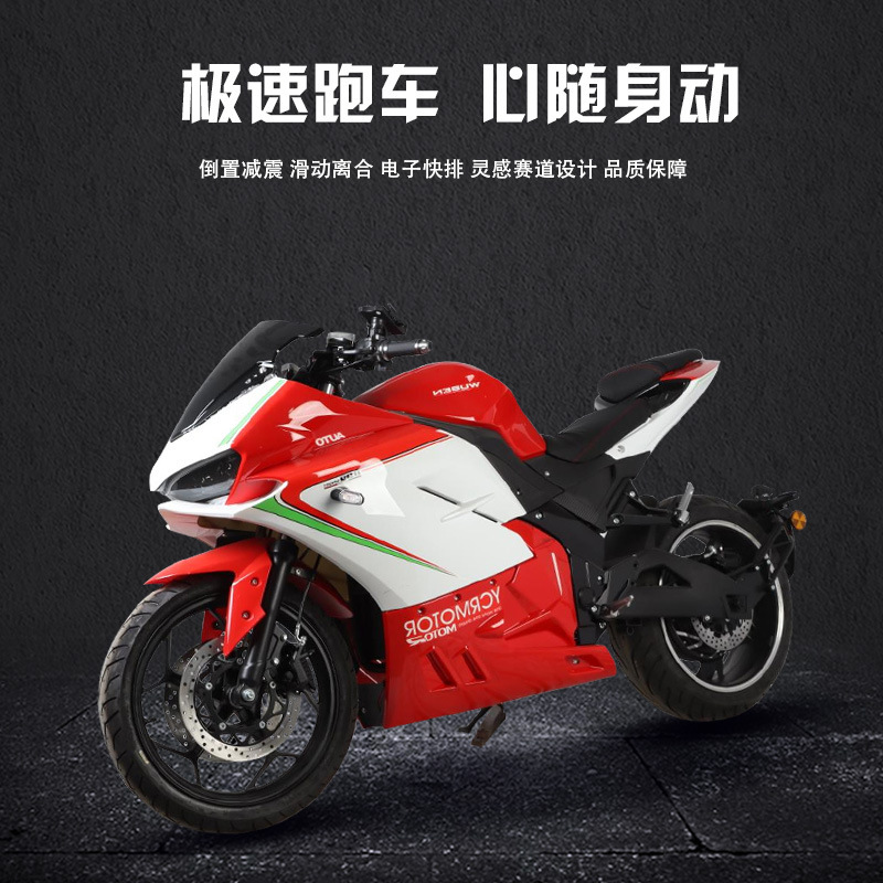 工場輸出ロシアv 6蛟龍杜卡迪電動バイクスポーツカー二輪伏せろ高速電動バイク|undefined