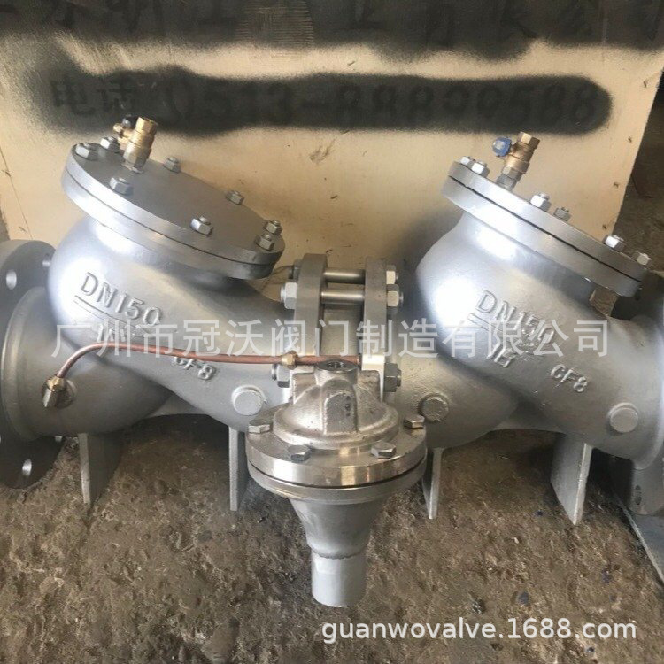 HS41X-16P/25P不锈钢防污隔断阀 304 316L不锈钢倒流防止器隔断阀