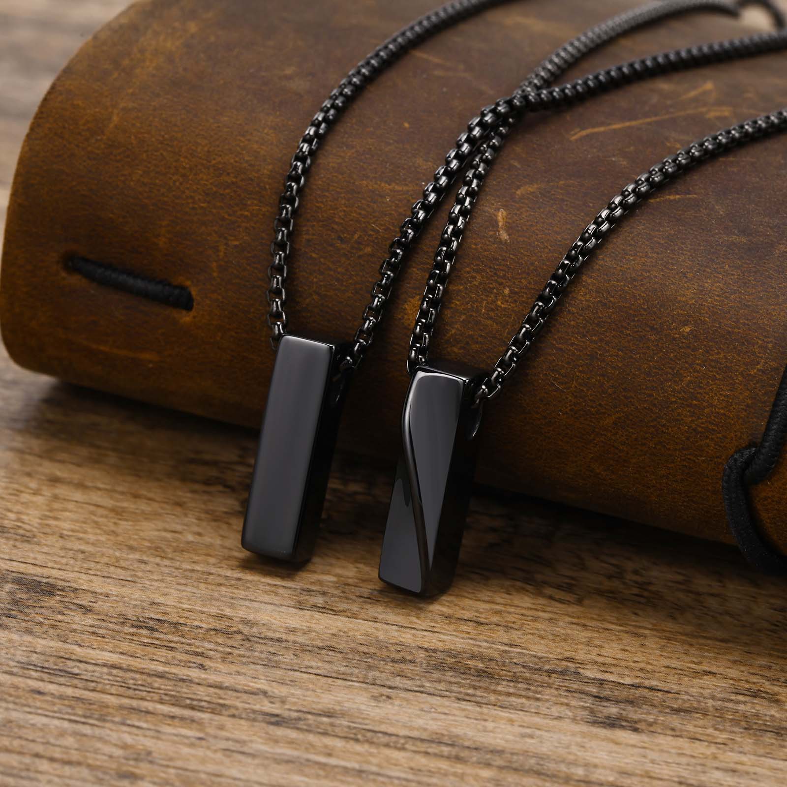 9g Weight Pendant Jewelry Making Type 304 Stainless Steel Chain Material 1 Piece Quantity Party, Street Occasion 304 Stainless Steel Material Geometric Pattern All Seasons Season Men's Gender Plating Design Simple Style, Classic Style Style Simple Style Classic Style Geometric 304 Stainless Steel Plating Men's Men Pendant Necklaces 7