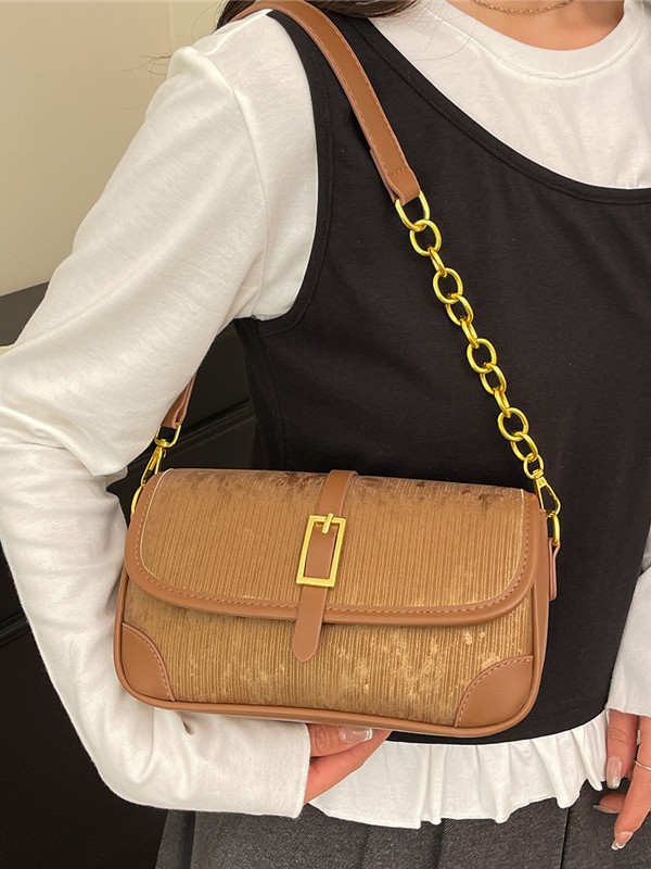 Bolso para mujeres 2026 nuevo cross-border retro retro bolso cuadrado de color alto nivel lujoso y exquisito mochila de viaje