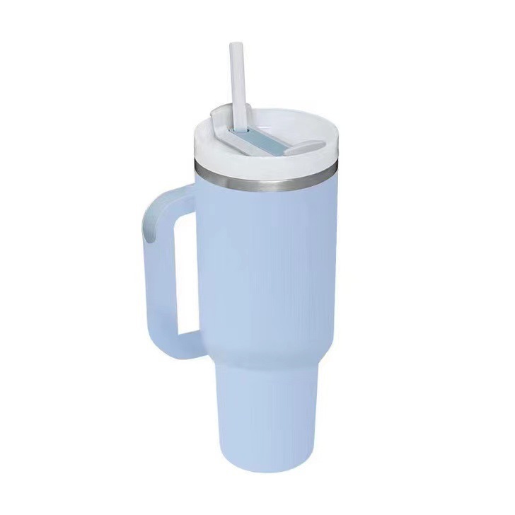 Nueva 40oz manija de segunda generación taza de coche 304 de acero inoxidable taza de paja aislamiento de cerveza de coche calentador de hielo frío taza