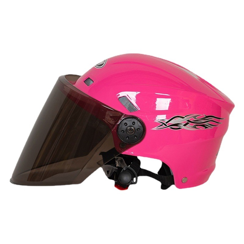 Casco de coche eléctrico exclusivo transfronterizo casco de seguridad de coche eléctrico Four Seasons universal verano mujeres hombres fábrica al por mayor