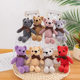 in stock Polyester Corduroy Large Pineapple Pig Small Steamed Bread Fabric Sofa Pillow Home Textile Toys Pet Supplies