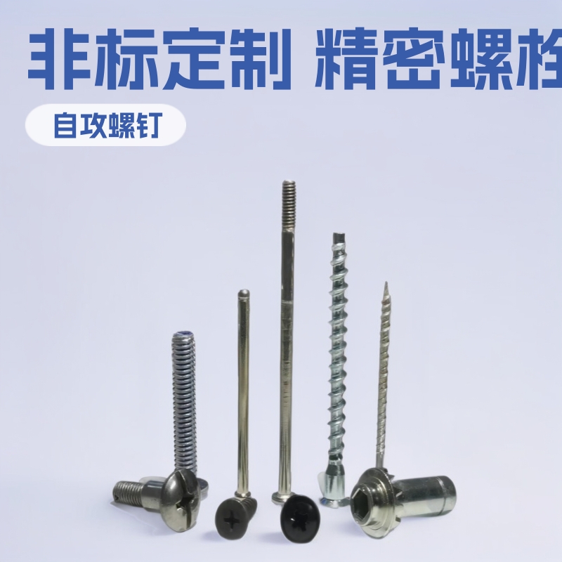 工厂批发定做紧固件定制螺丝非标精密螺栓来料加工五金配件螺钉