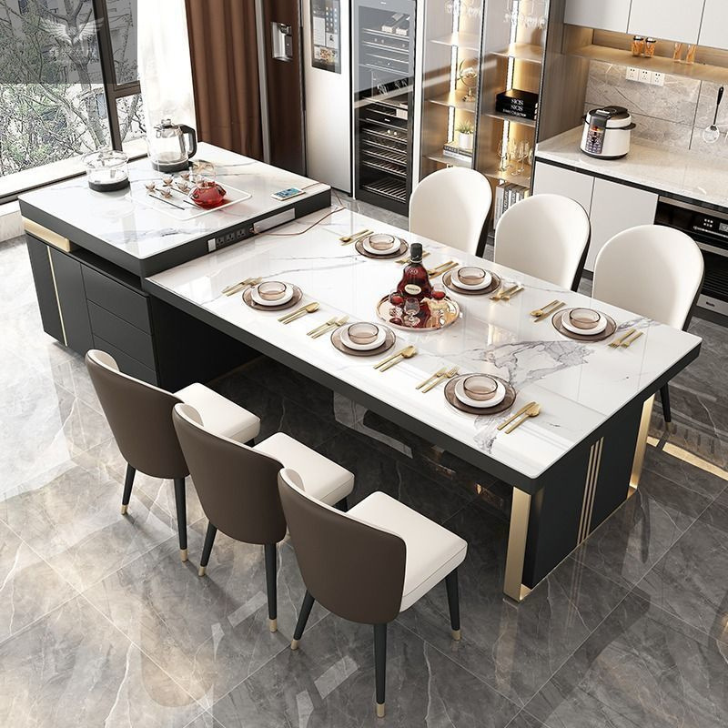 Luz y lujo mesa de mesa