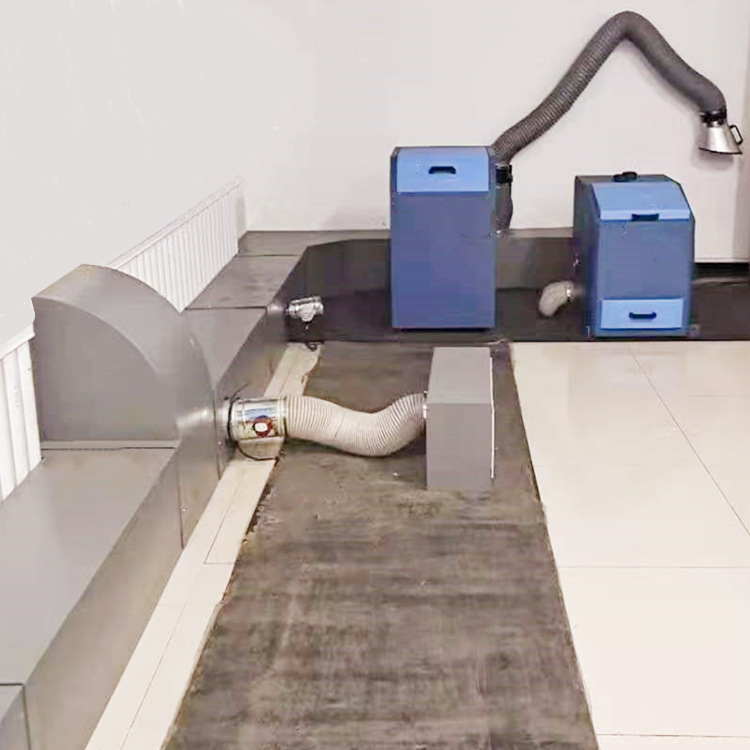 变频式控制方式的环保制样室除尘系统