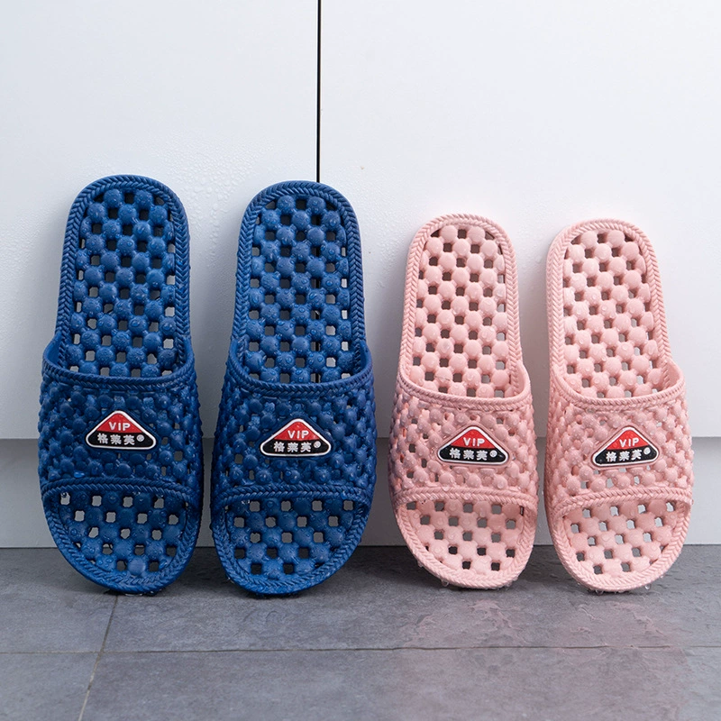 Тапочки для купания Дырявые Нескользящие мужские и женские полые массажные тапочки для туалета для дома, лето