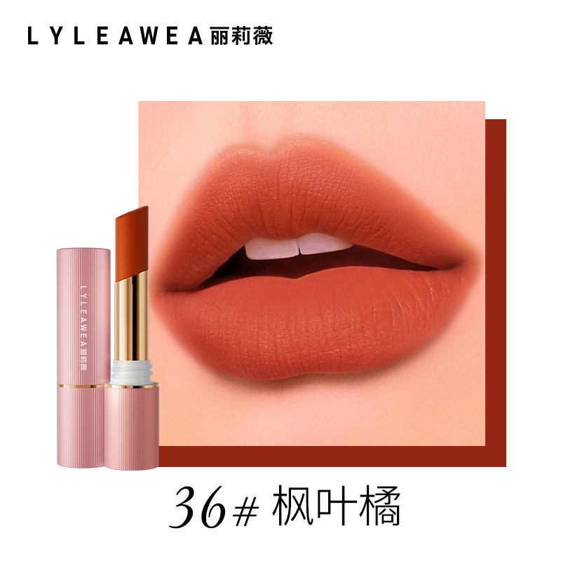 Liliwei 冬虫夏草ノンスティックカップ口紅マット長期持続着色ベルベット口紅口紅|undefined
