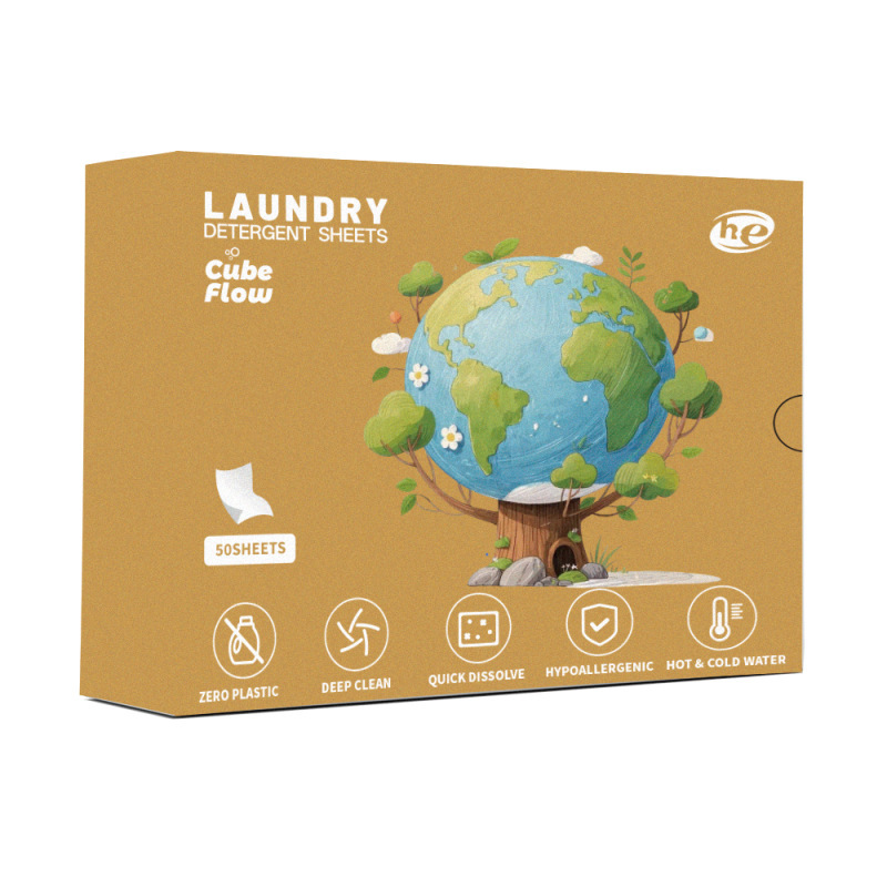 跨境薰衣草英文洗衣片深层清洁纳米超浓缩生物酶Detergent sheet|undefined