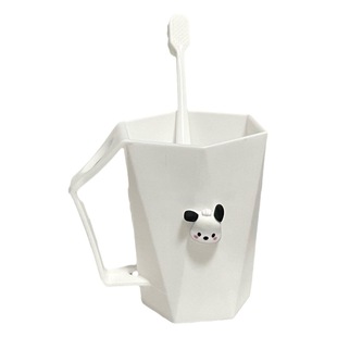 Pacha dog wash cup high-looking cute wash cup student couple dormitory household plastic toothbrush cup