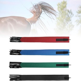 New ponytail protective cover ponytail storage bag beauty anti-mosquito protection bag anti-dirty ponytail protection bag