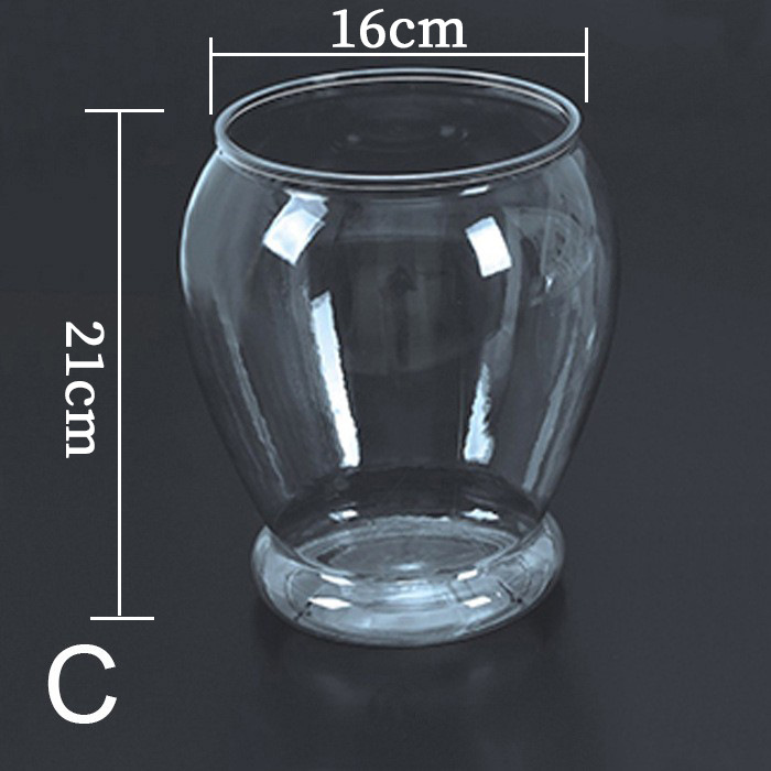 透明な特別な水耕植木鉢水生植物室内容器プラスチック花瓶デスクトップポトスディスプレイ水耕ポット
