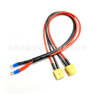 XT60�DO�Ͷ��Ӿ� 16AWG���z��400mm��ģ�Դ�~�����D�����L������