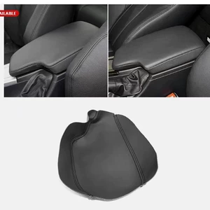 Cross-Border Applicable for 04-24 Bmw 3 Series Bmw3Series F30 Armrest Box Leather Cover Armrest Box Leather Car Interior